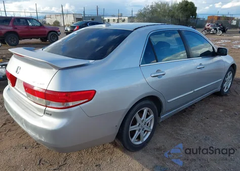 2004 Honda Accord 3.0 Ex from USA, damaged, VIN 1HGCM66534A033387